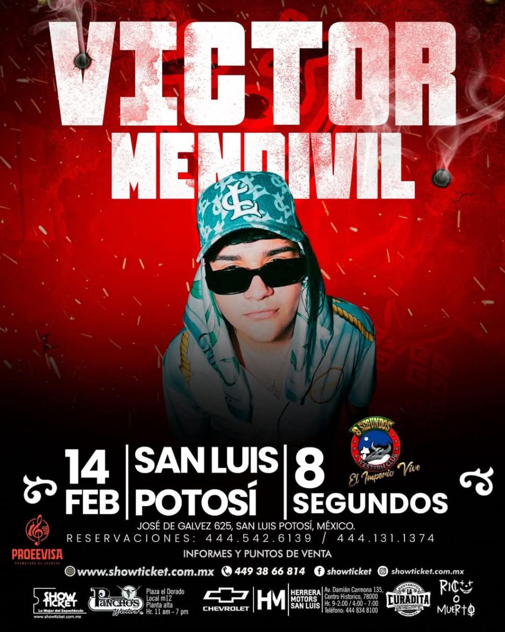 Victor Mendivil por primera vez en San Luis&nbsp;Potosí