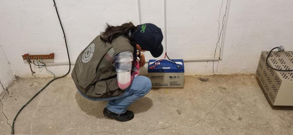 Gobierno del Estado realiza mantenimiento a su red&nbsp;sismológica