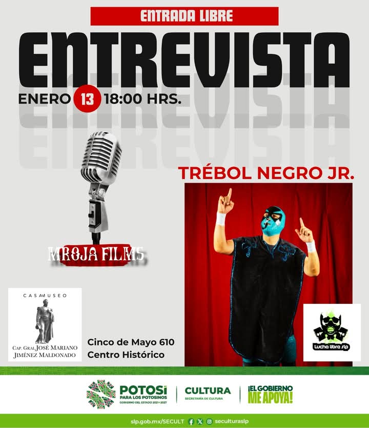 Entrevista a Trébol Negro Jr en la Casa Museo Mariano Jiménez&nbsp;M.