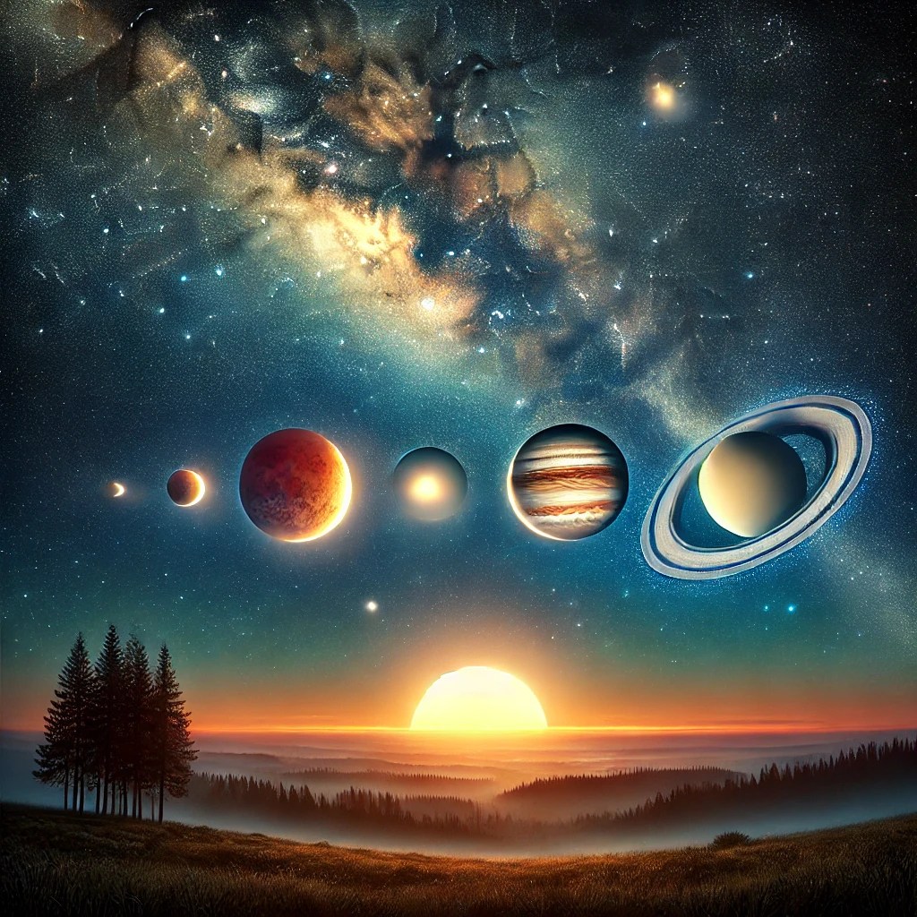 Espectacular desfile planetario ilumina el cielo nocturno este 21 de&nbsp;enero