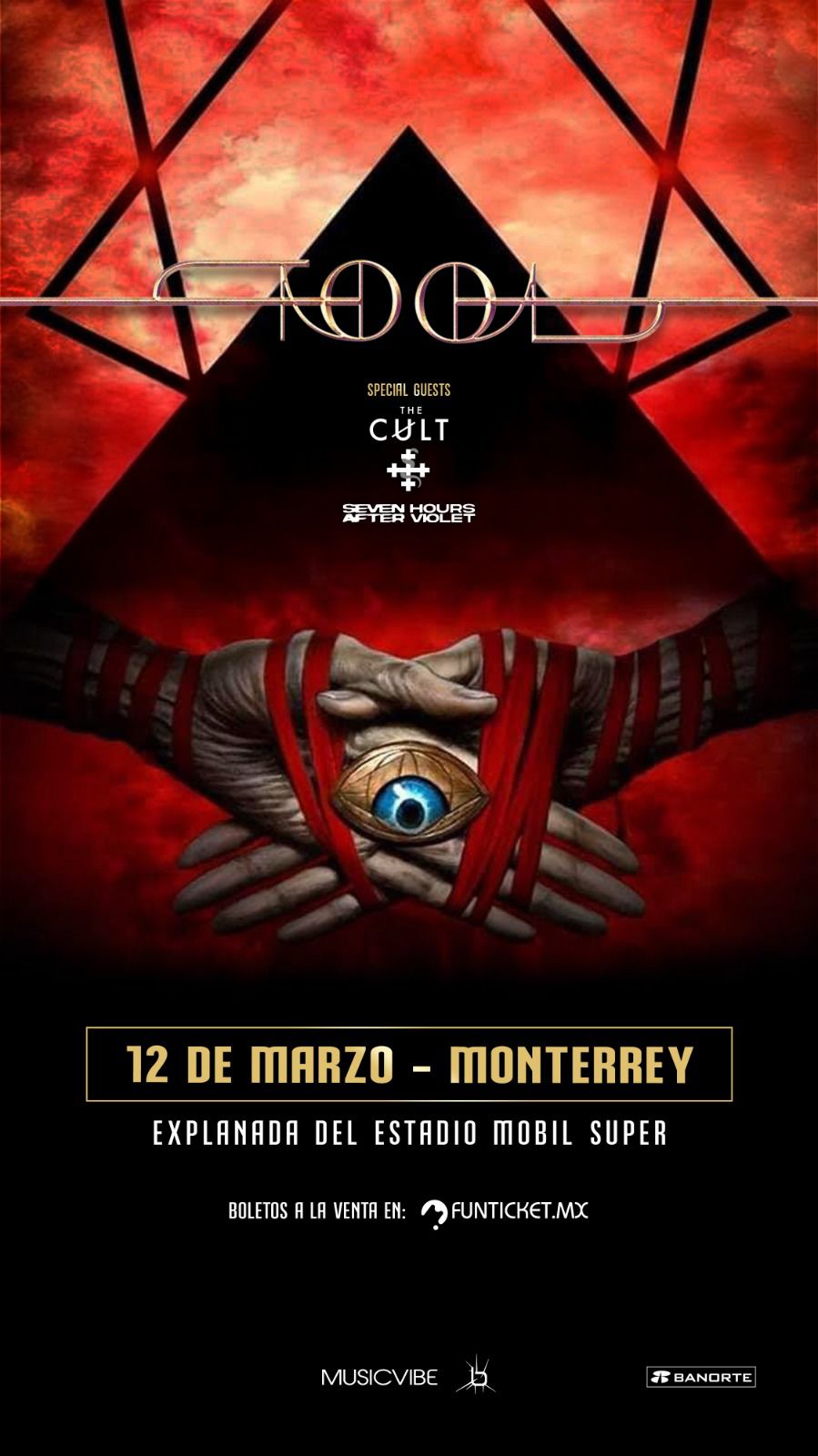 Tool  muy pronto en la Sultana del Norte, Monterrey&nbsp;N.L.