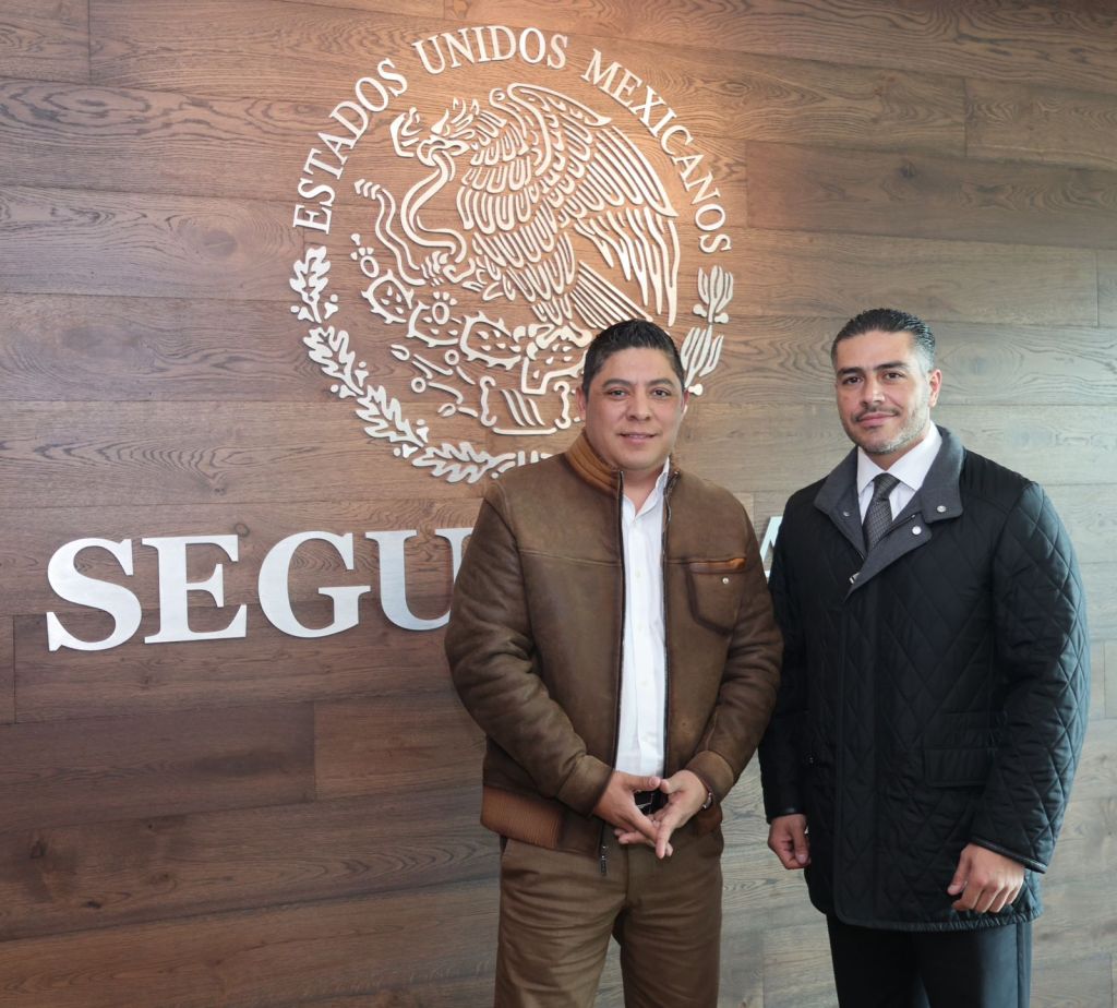 Ricardo Gallardo se reúne con García Harfuch para fortalecer la seguridad en&nbsp;SLP