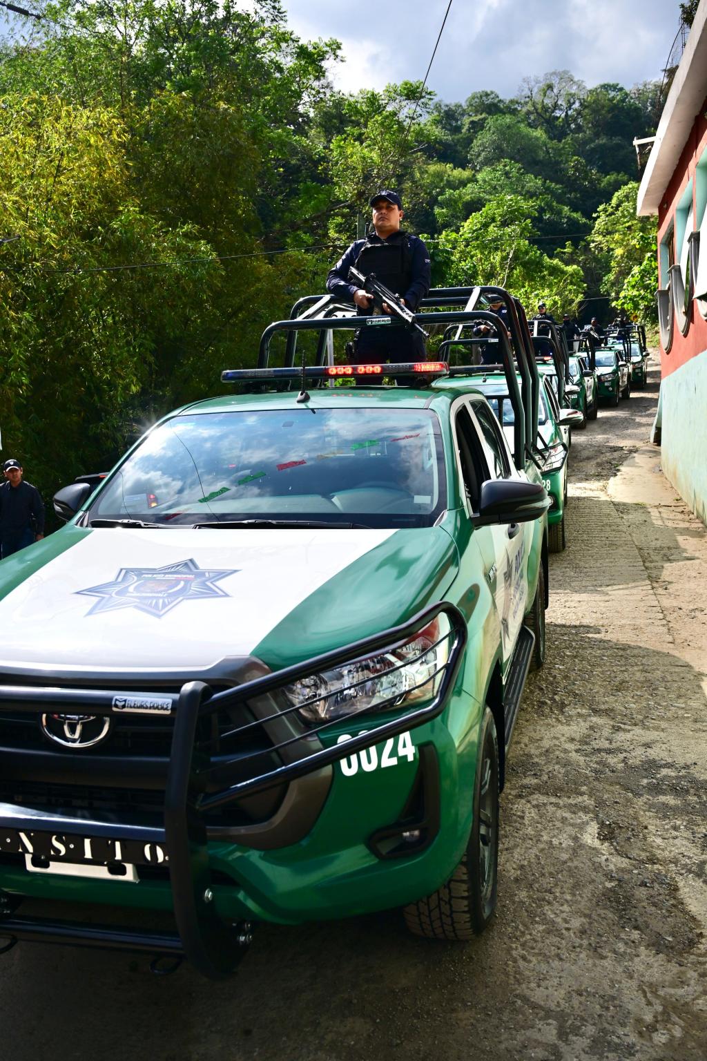 Con equipamiento Ricardo Gallardo fortalece la seguridad en la Huasteca&nbsp;(Galería)