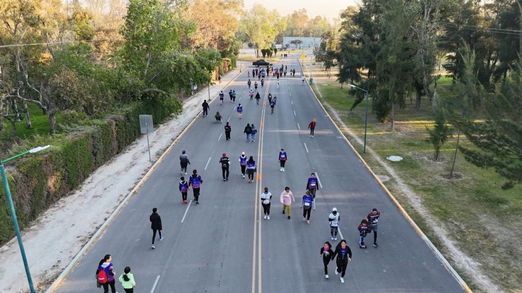carrera juntos avanzamos por la inclusión, recorrió el Tangamanga&nbsp;1