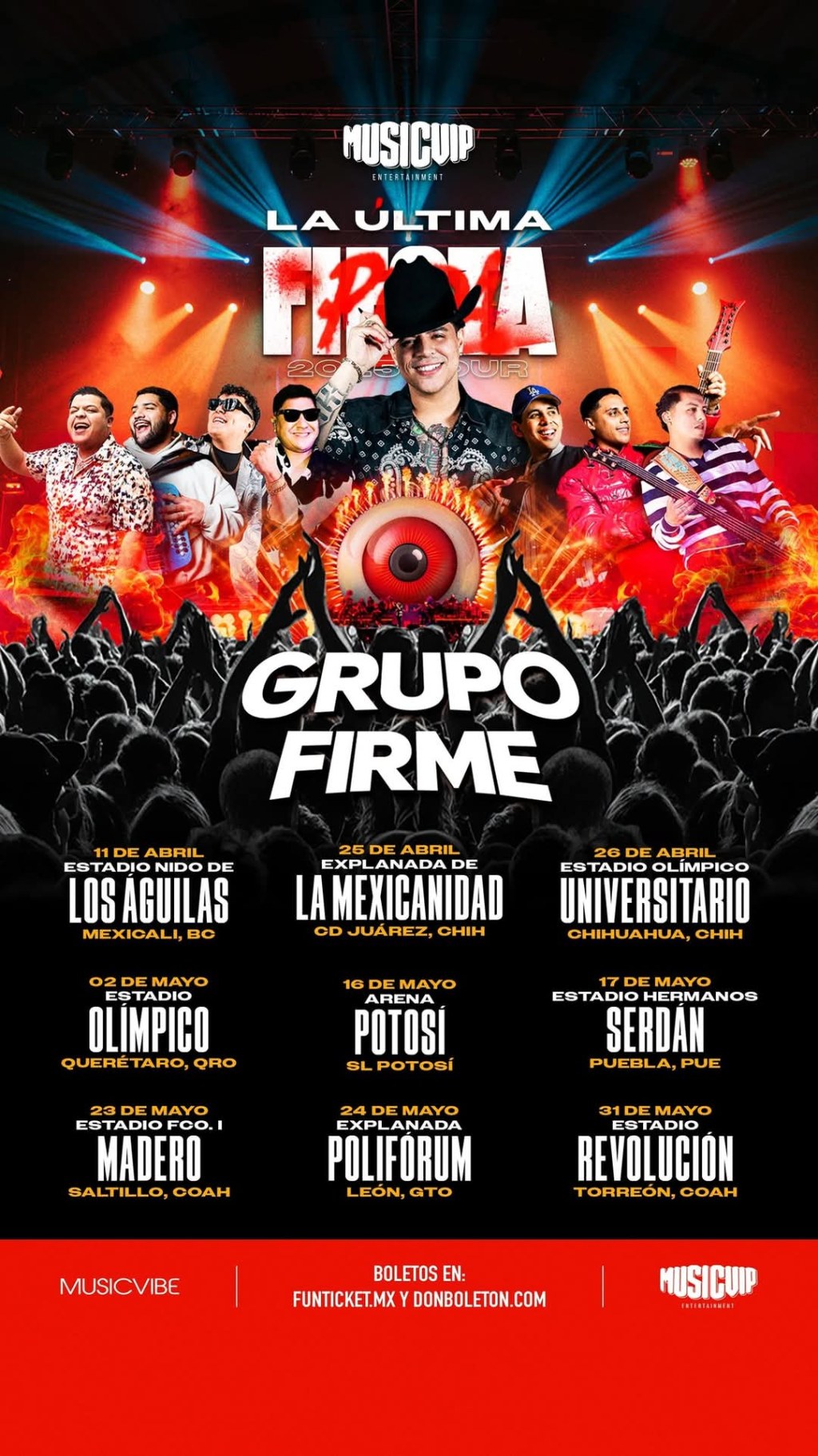 Grupo Firme en la Arena&nbsp;Potosí