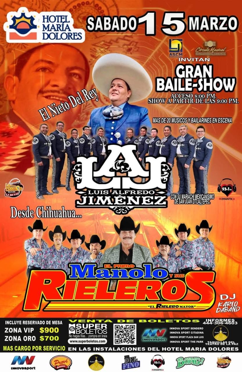 Gran baile Show en San Luis&nbsp;Potosí