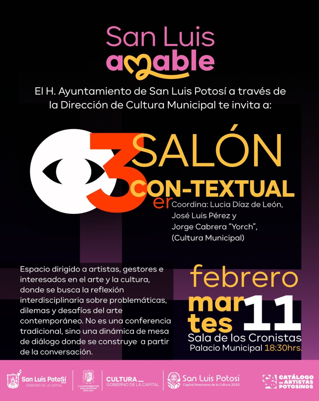 La Dirección de Cultura Municipal presenta Salón Con-textual, espacio para creadores y&nbsp;artistas