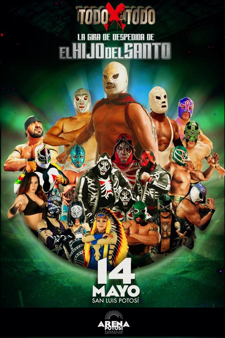 Se despide El hijo del Santo en la Arena&nbsp;Potosí