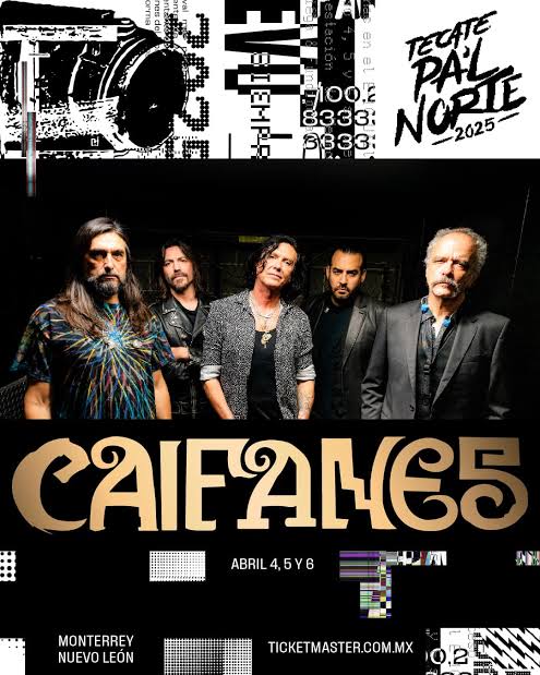 Caifanes lanza “Y Caíste” previo a Tecate Pa’l Norte 2025  
