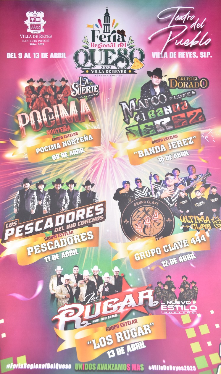 Villa de Reyes te invita a su tradicional Feria del Queso edición&nbsp;2025