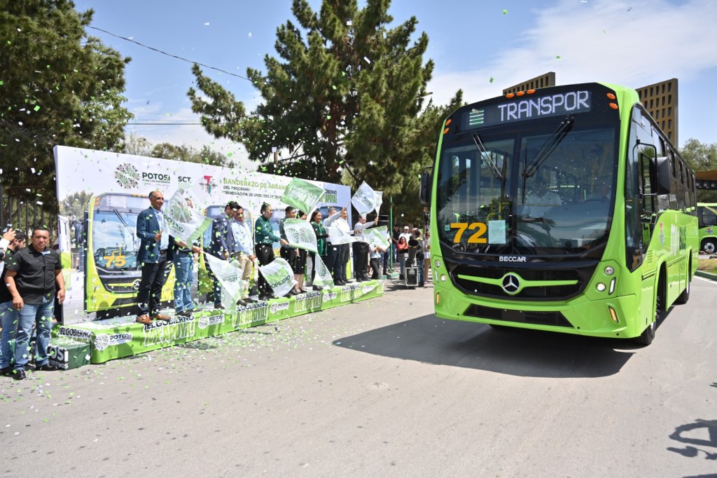 Ricardo Gallardo impulsa nueva era de movilidad con moderno transporte&nbsp;público