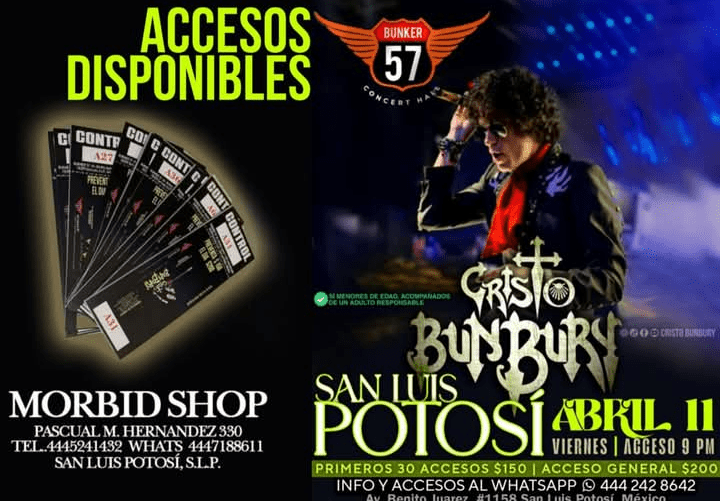 Gran tributo a&nbsp;Bunbury