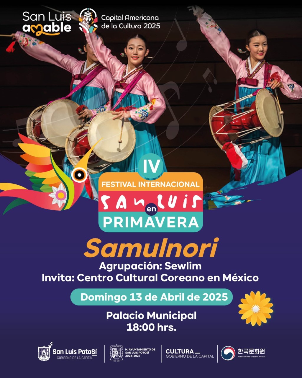 Checa la participación de Corea en el Cuarto Festival Internacional de San Luis en&nbsp;Primavera