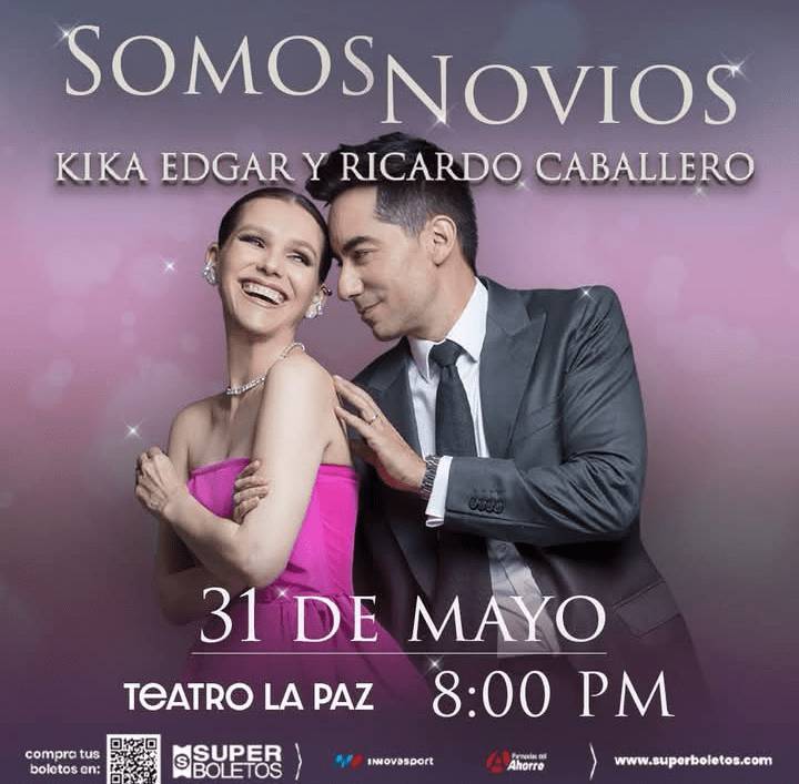 Kika Edgar y Ricardo Caballero en el Teatro de la&nbsp;Paz