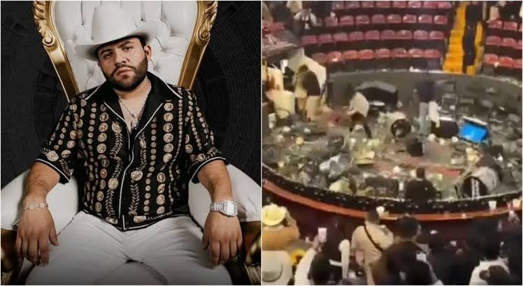 Corren del palenque de Texcoco a Luis R Conríquez por no cantar corridos&nbsp;bélicos