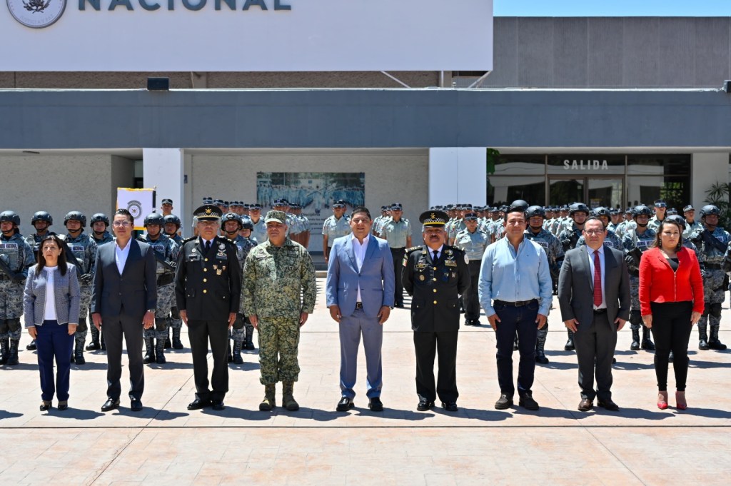 Reafirma Ricardo Gallardo coordinación con la Guardia&nbsp;Nacional