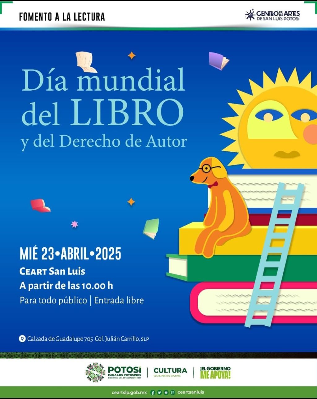 Gobierno Estatal celebra Día Mundial del Libro y del Derecho de&nbsp;Autor