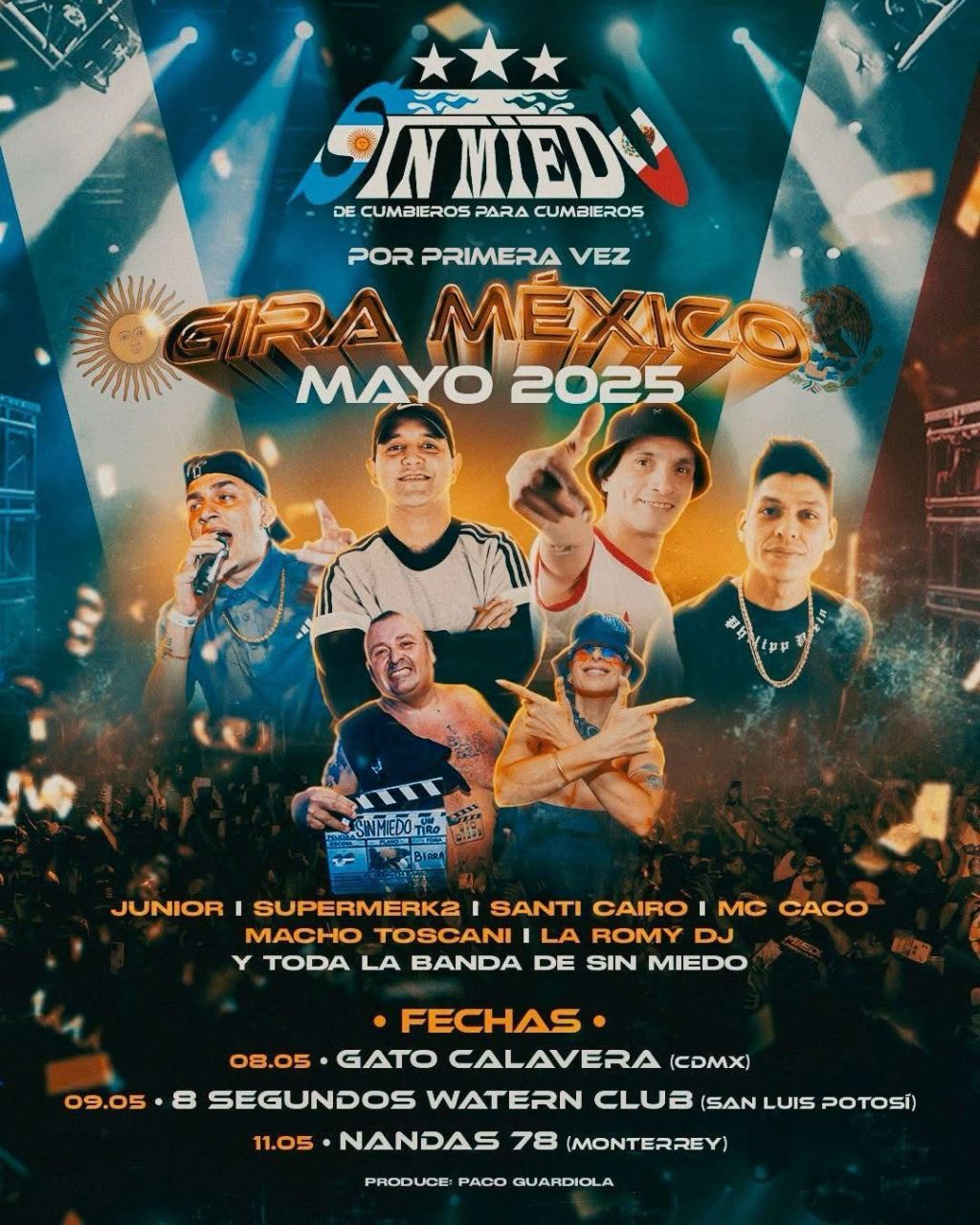 El fenómeno argentino de la cumbia villera «Sin Miedo» llega a San&nbsp;Luis