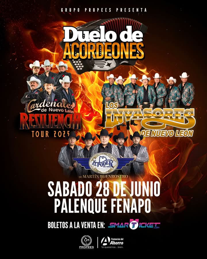 ¡El Duelo de acordeones llega con todo a San Luis&nbsp;Potosí!