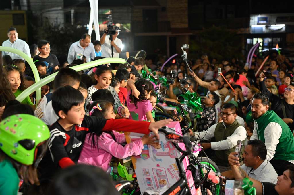 Ricardo Gallardo celebra a niñez soledense con arranque de Parque&nbsp;Lineal