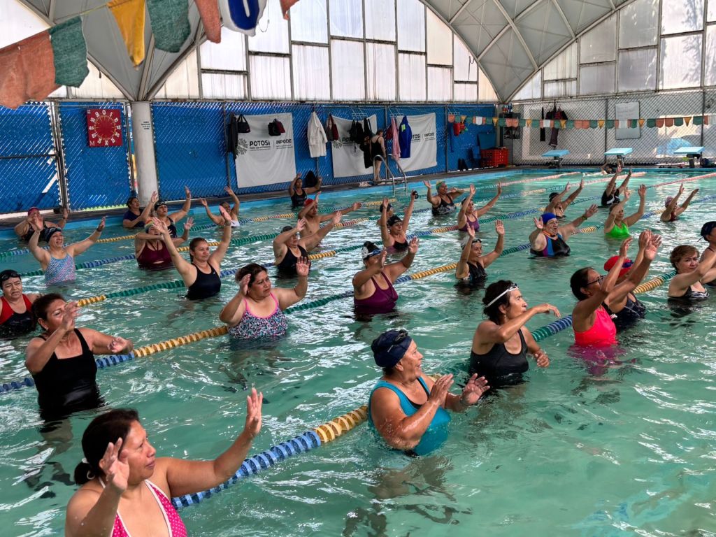 Aprende a nadar en la Unidad López&nbsp;Portillo