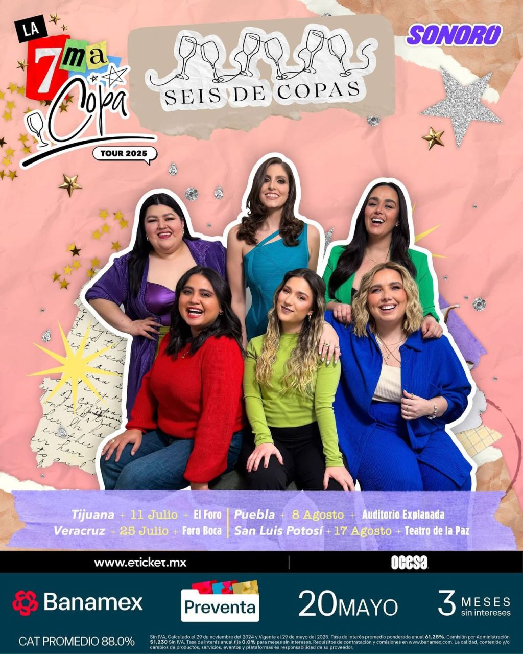 La7ma Copa Tour 2025 próximamente en el Teatro de la&nbsp;Paz