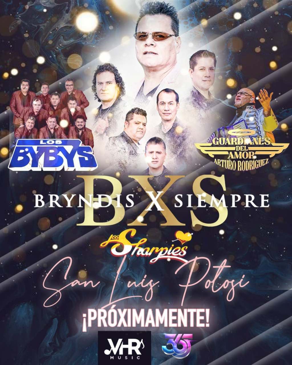 BXS Bryndis por Siempre acompañado de Los Byby’s y Guardianes del amor en&nbsp;SLP