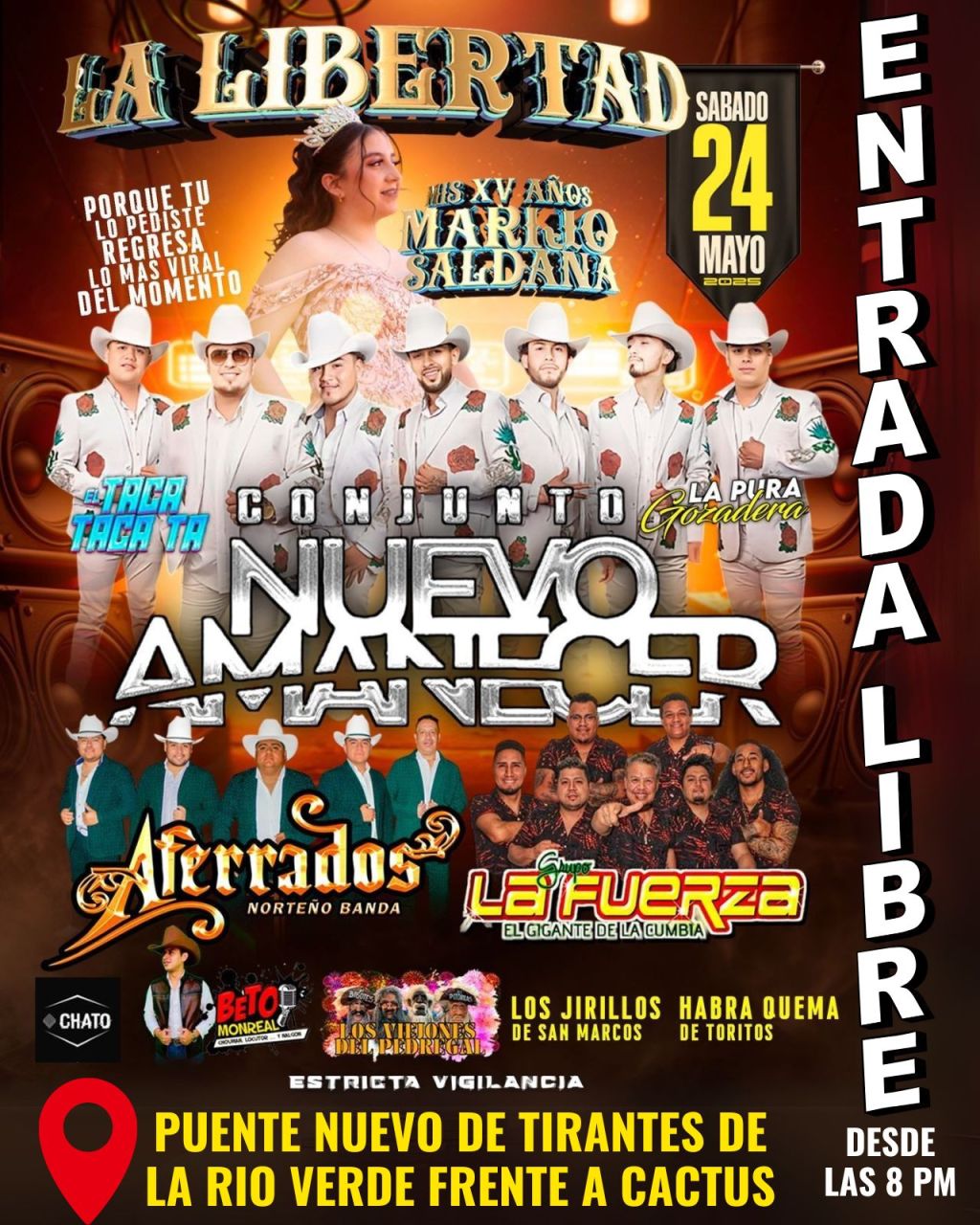 Conjunto Amanecer se presenta completamente gratis en 15 años, la entrada es&nbsp;libre