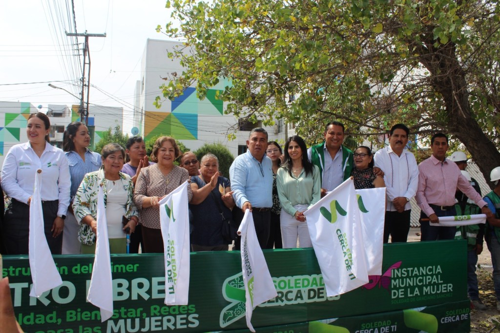 Semujeres y Soledad arrancan construcción del centro&nbsp;«Libre»