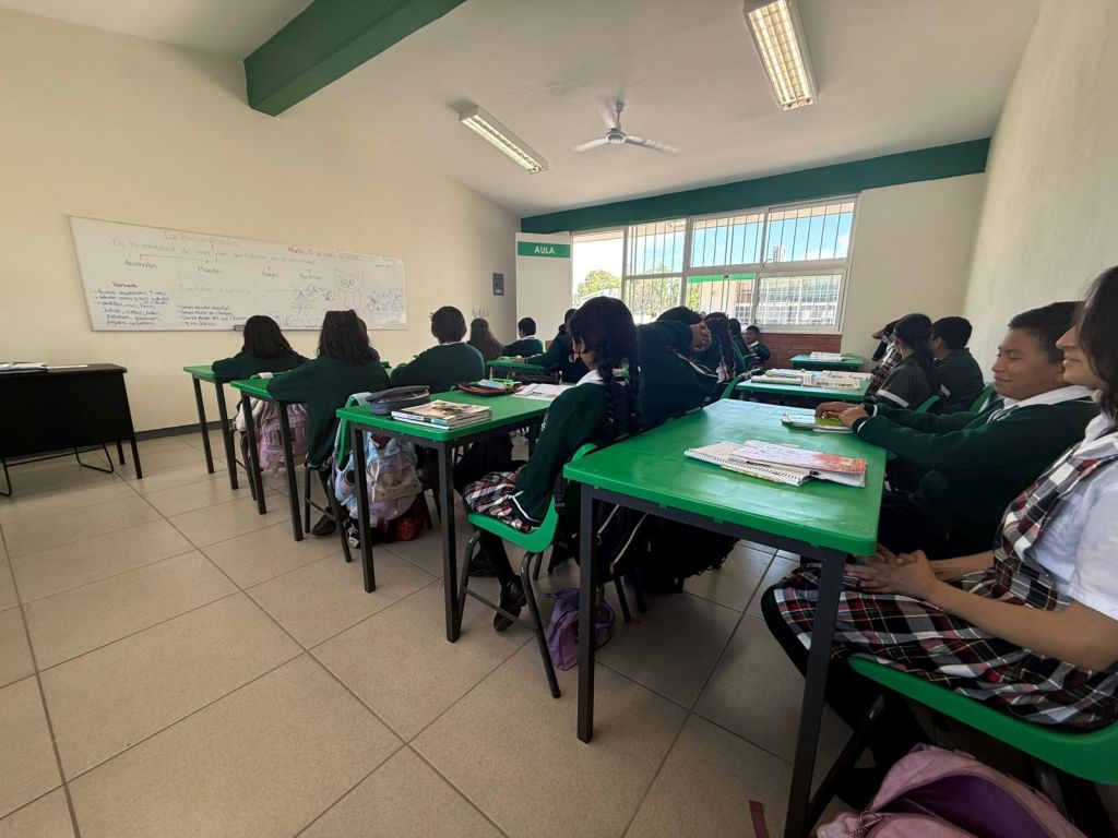 Por altas temperaturas reduce jornada&nbsp;escolar