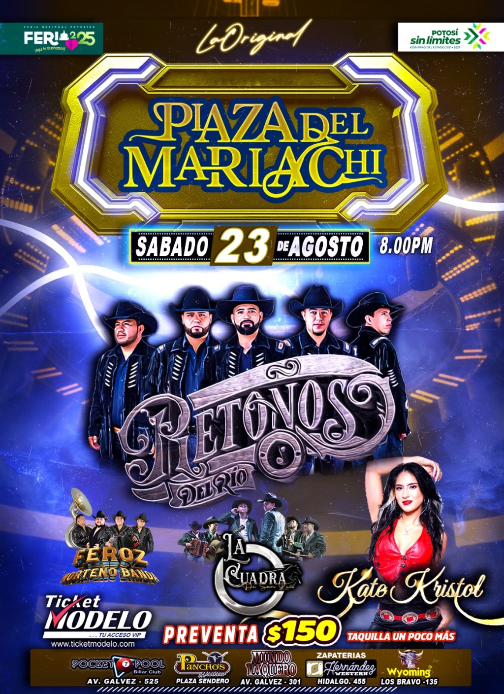 Los Retoños del Río se presentarán en la Plaza del Mariachi en la Fenapo&nbsp;2025