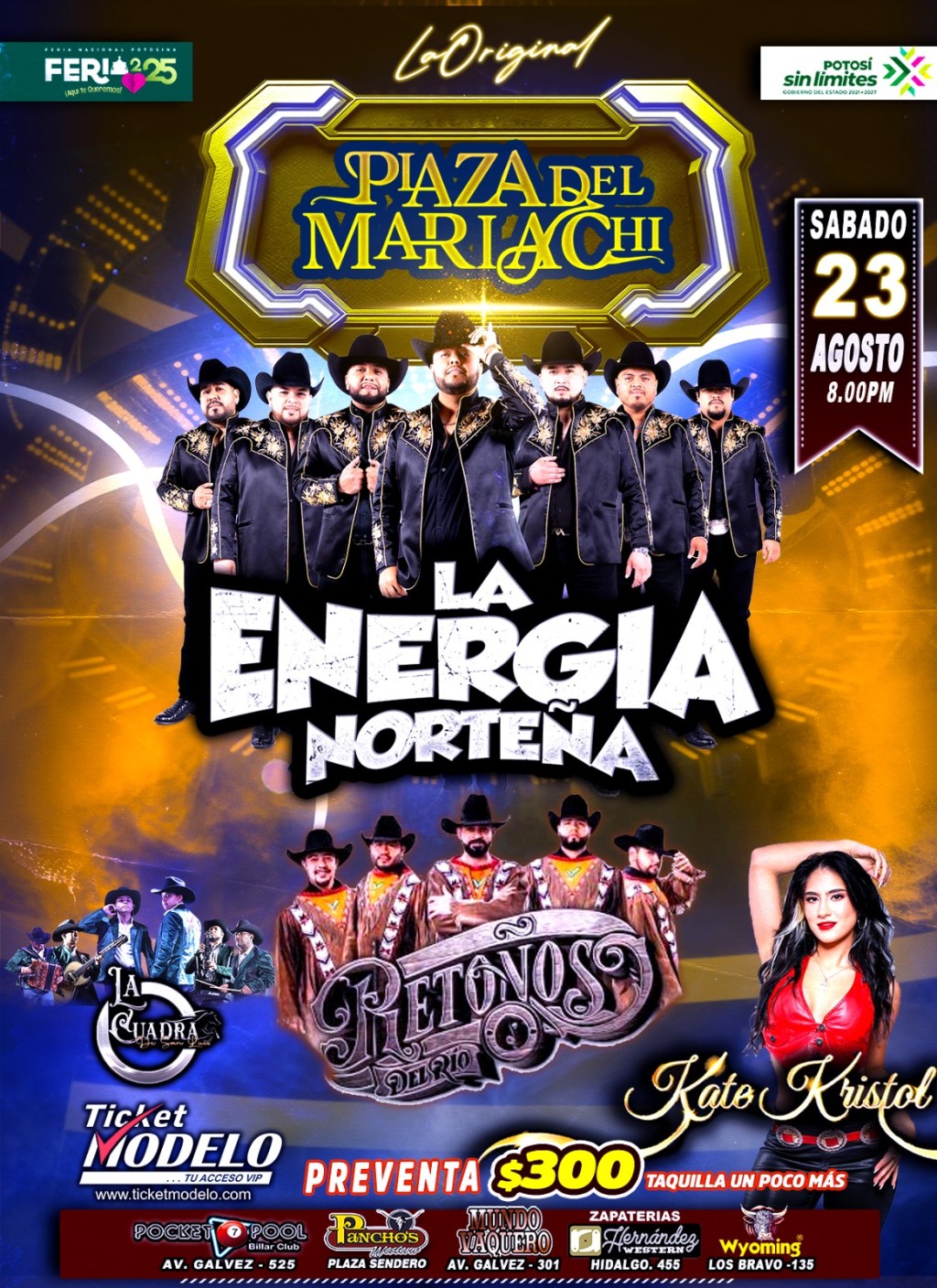 Prepárate para una noche llena de música, fiesta y mucha&nbsp;energía