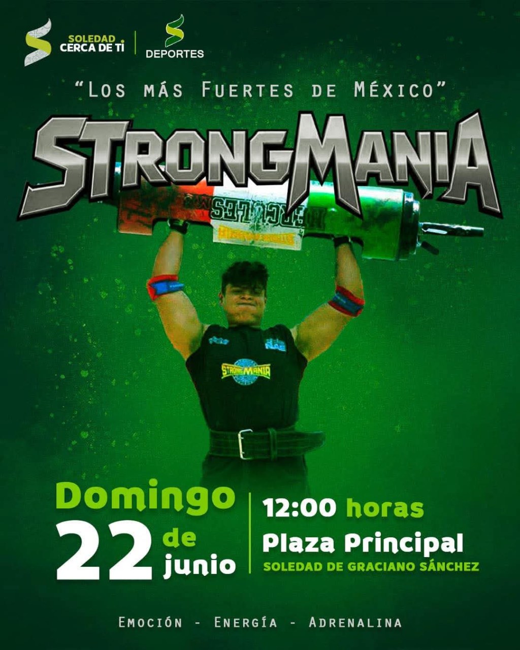 ¡Los más fuertes de México se reúnen en&nbsp;Soledad!