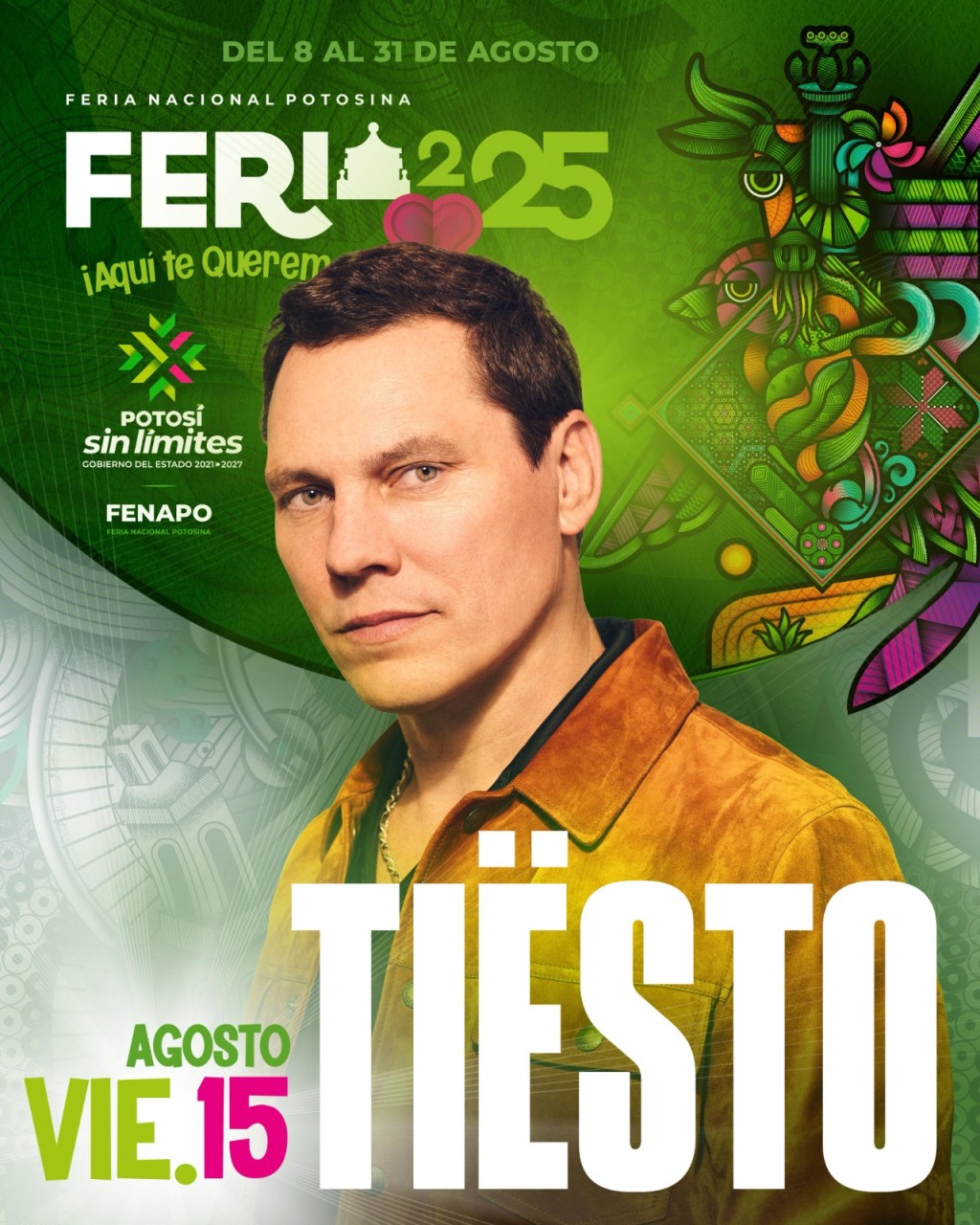 TIËSTO ENCENDERÁ EL FORO FENAPO ESTE 15 DE&nbsp;AGOSTO