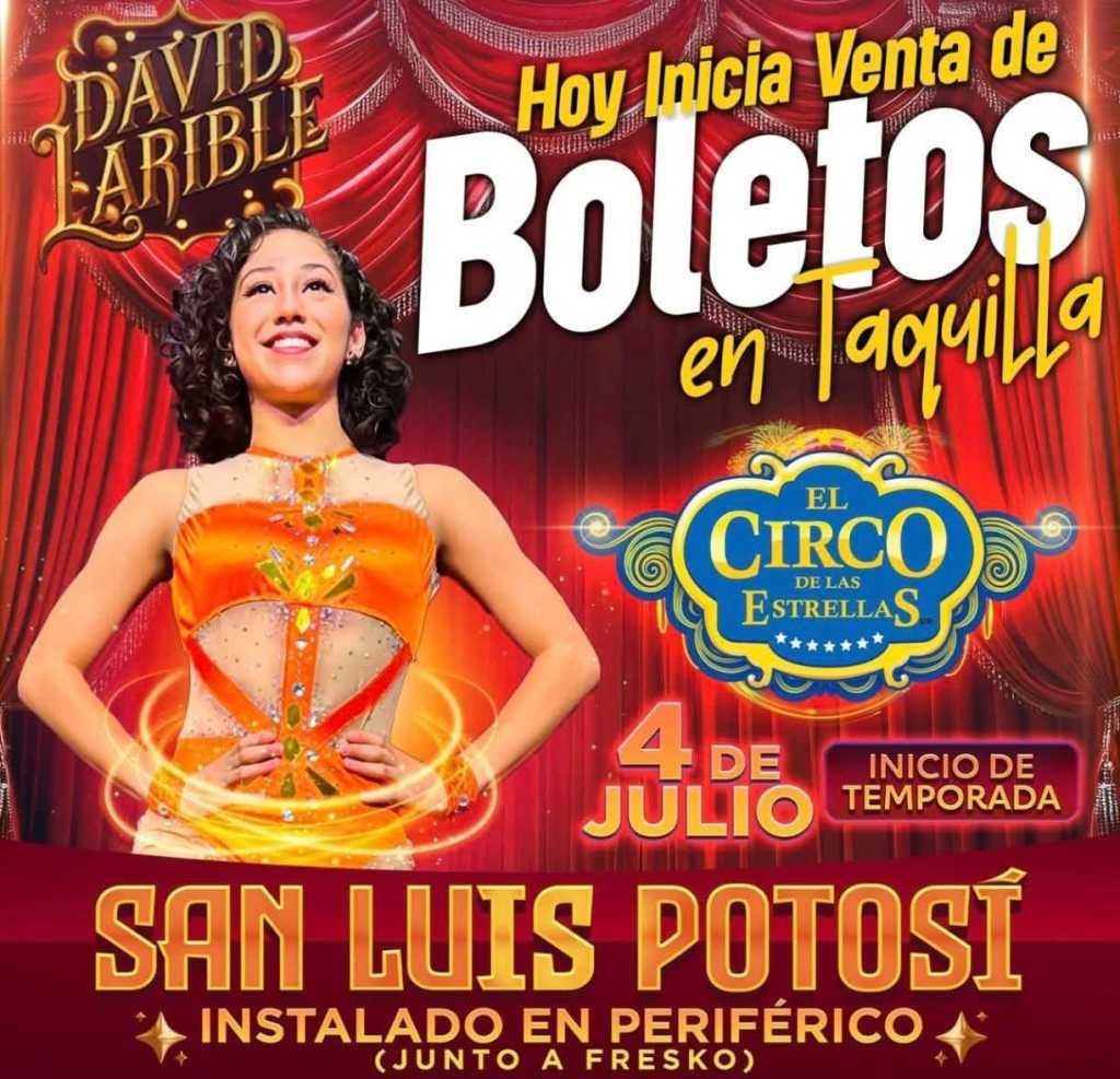 Hoy inicia la venta de boletos en taquilla de El Circo de las&nbsp;Estrellas