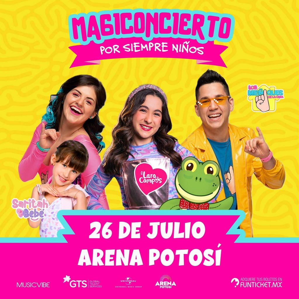 El show más divertido del año Mágiconcierto por Siempre Niños llega a San Luis&nbsp;Potosí