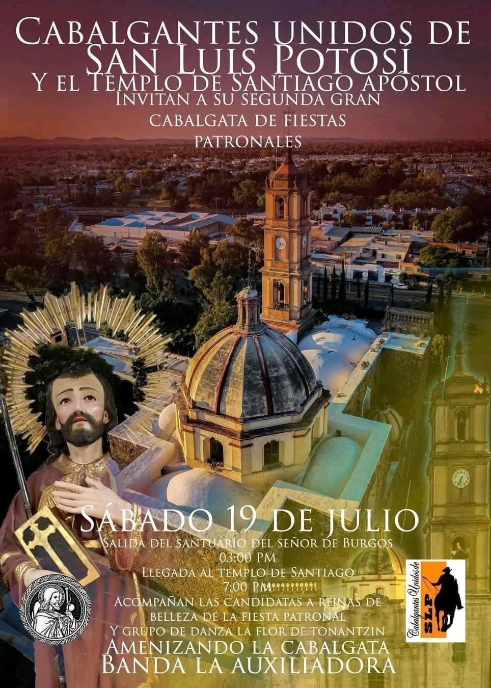 Segunda Cabalgata  de Fiestas Patronales de&nbsp;Santiago