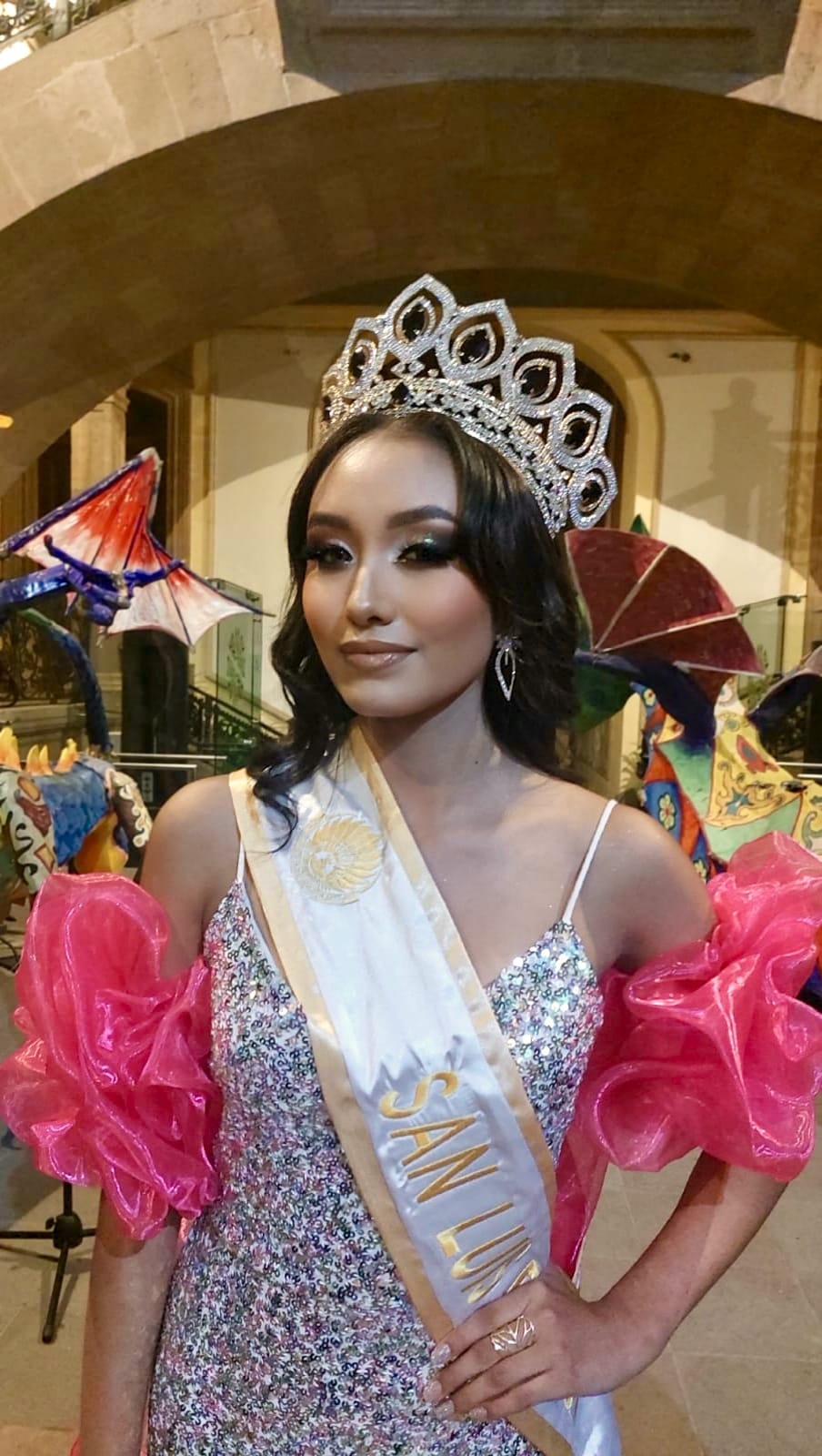 Paulina Estefanía García Tapia es coronada como Miss Teen Globe San Luis Potosí&nbsp;2025