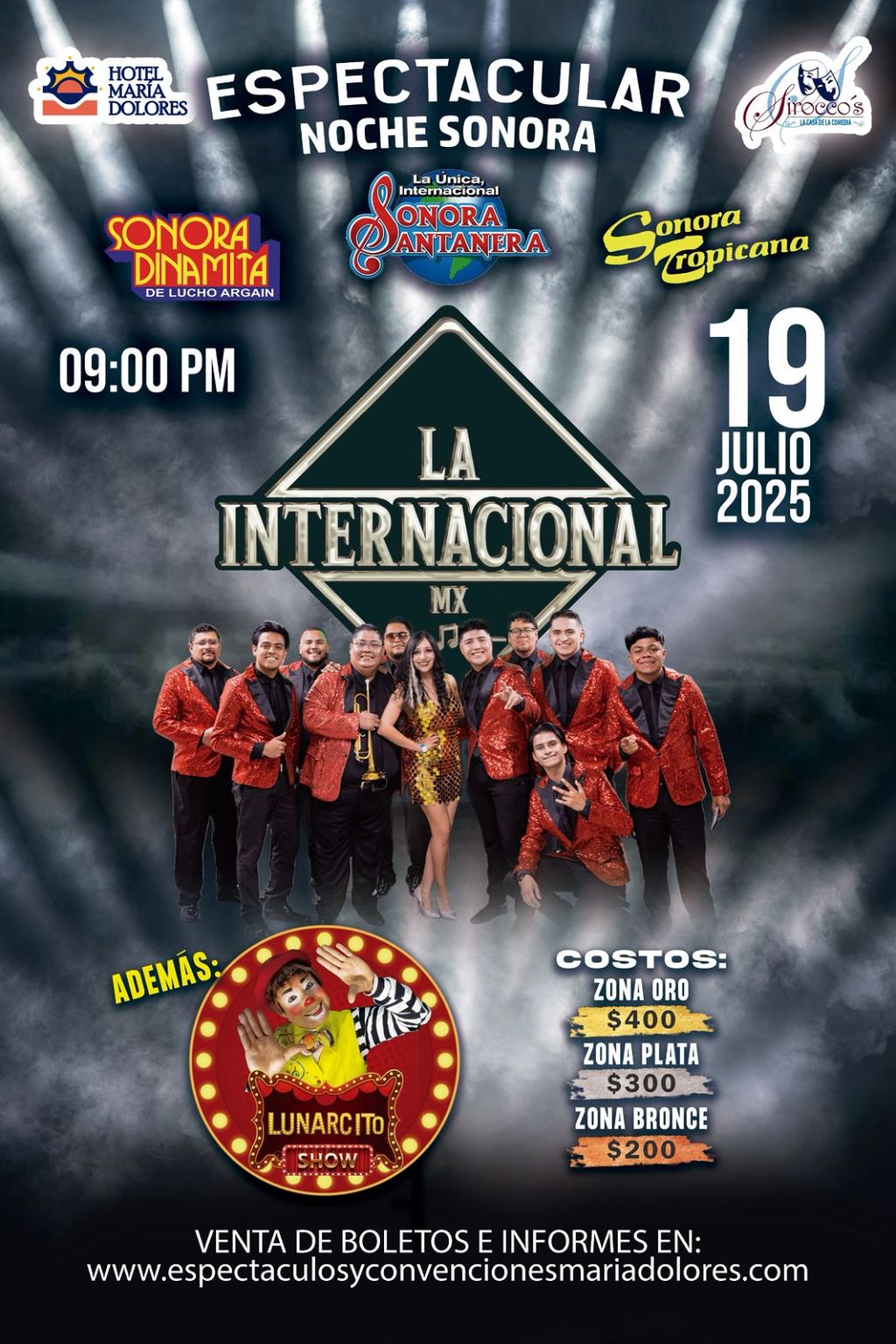 Espectacular noche sonora en el Hotel María&nbsp;Dolores