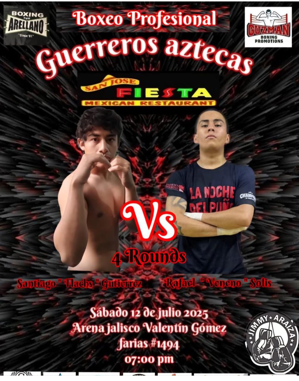Boxeo profesional «Guerreros&nbsp;Aztecas»