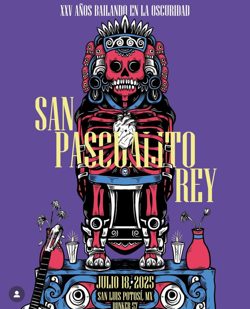 ¡San Pascualito Rey celebra 25 años bailando en la&nbsp;oscuridad!