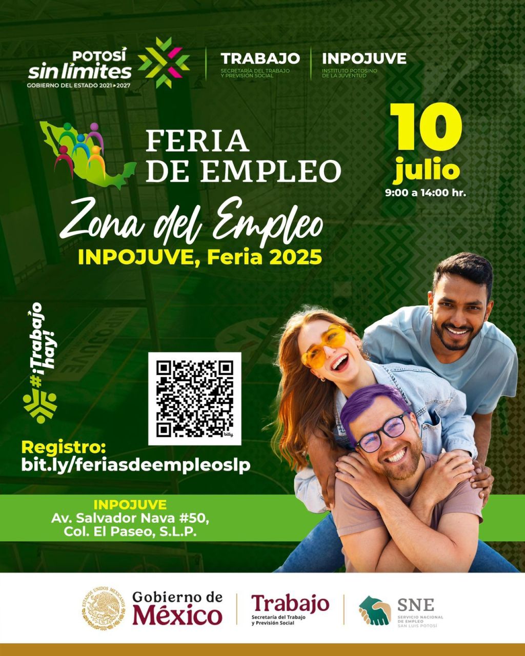 Gobierno Estatal invita a la Feria del&nbsp;Empleo