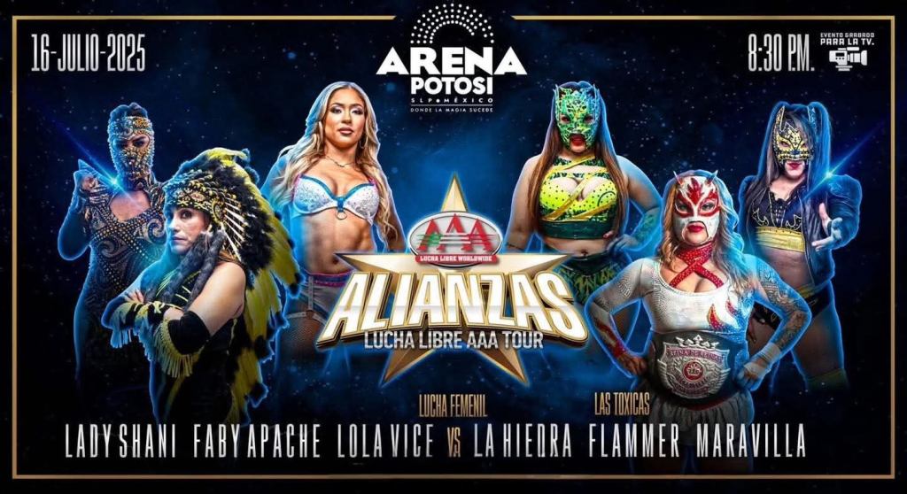 Faby Apache está de regreso y hará equipo con Lady Shani y Lola Vice para enfrentarse a las&nbsp;Tóxicas