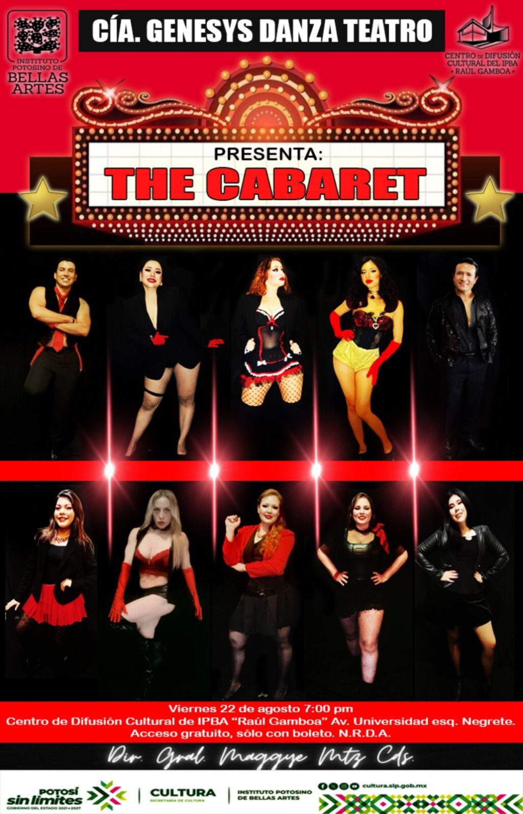 La compañía Génesis y danza teatro presentan The&nbsp;Cabaret