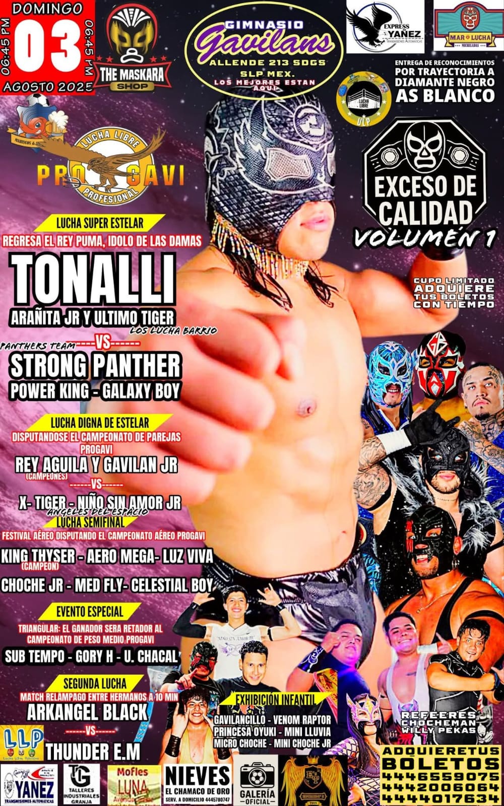 ¡Lucha Libre Profesional en Soledad de Graciano&nbsp;Sánchez