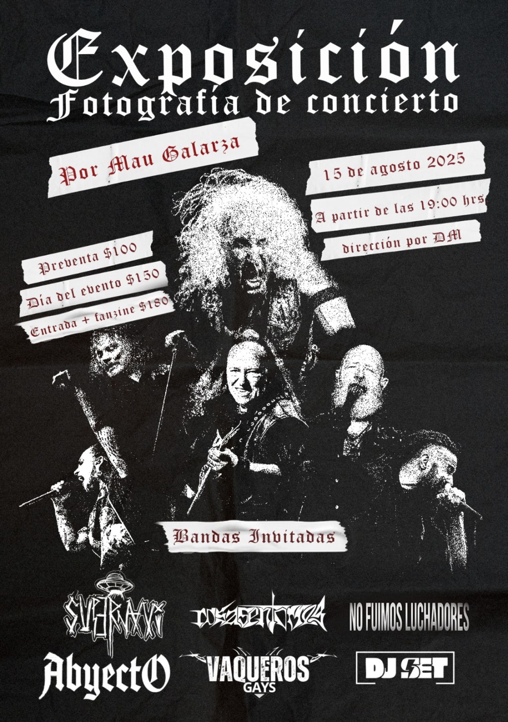 Exposición: fotografía de&nbsp;concierto