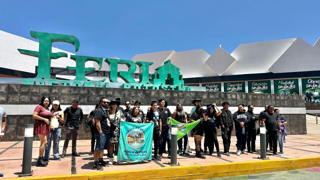 Llegan a San Luis miles de fans de Marilyn Manson a la Fenapo&nbsp;(Galería)