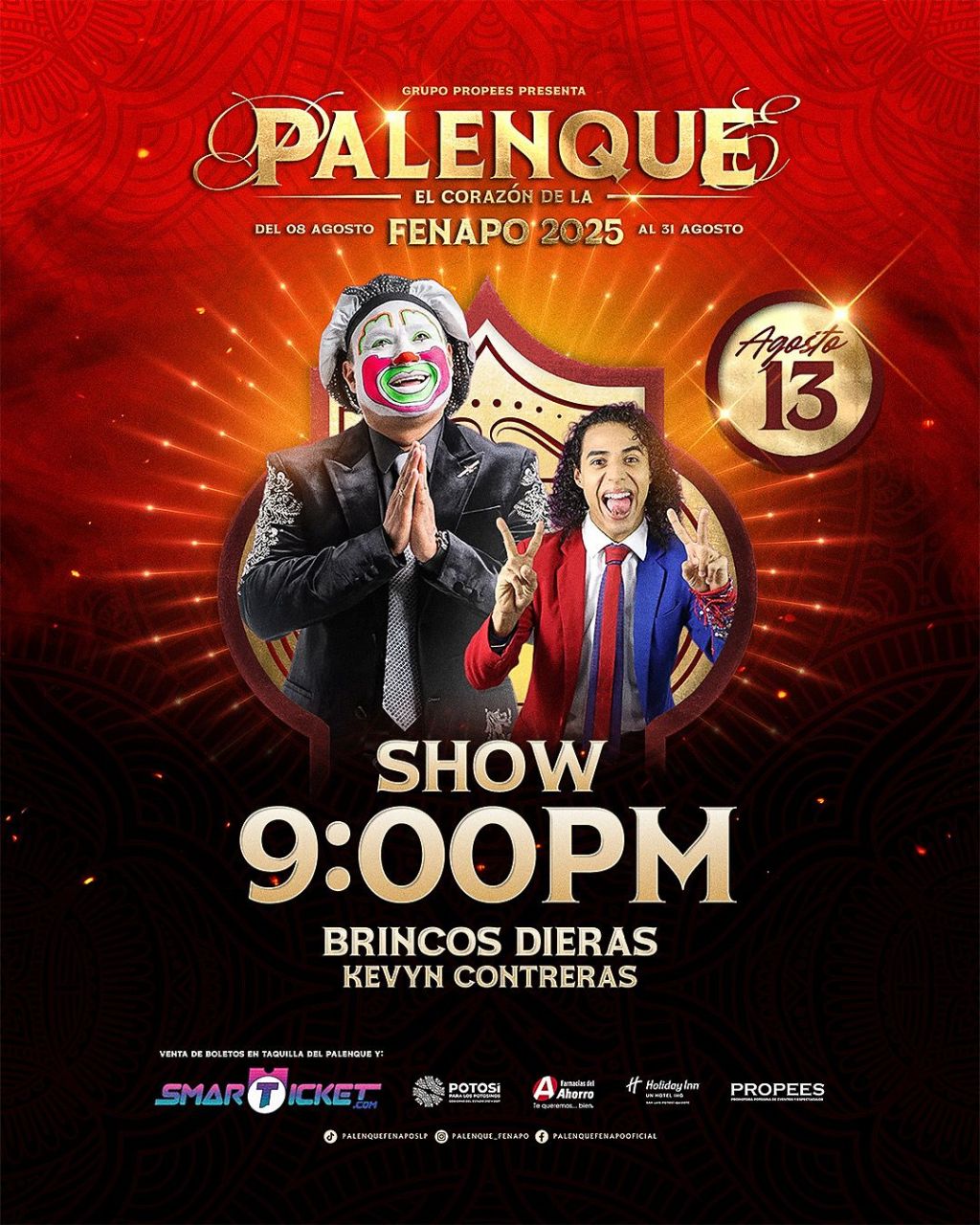 Mañana brincos dieras en el Palenque de la&nbsp;Fenapo