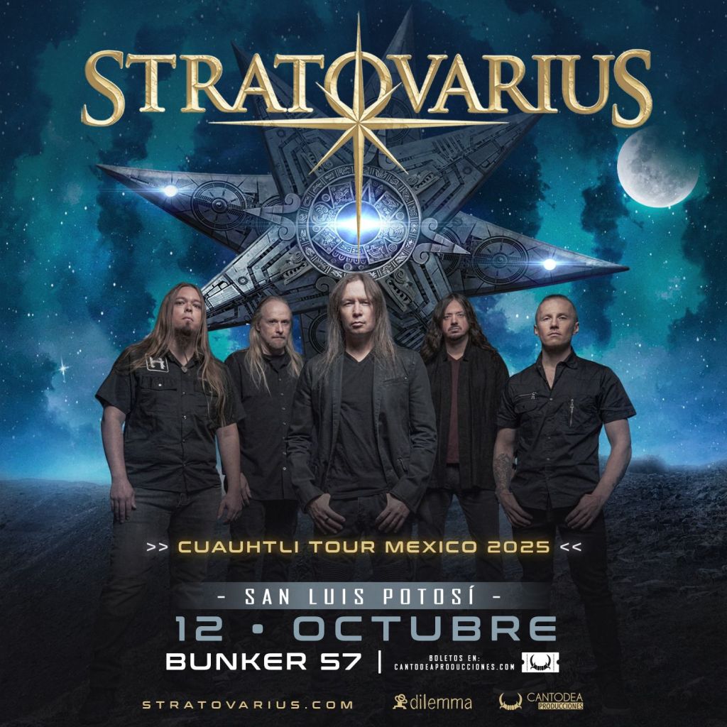 Estratovarius llega por primera vez a San Luis&nbsp;Potosí