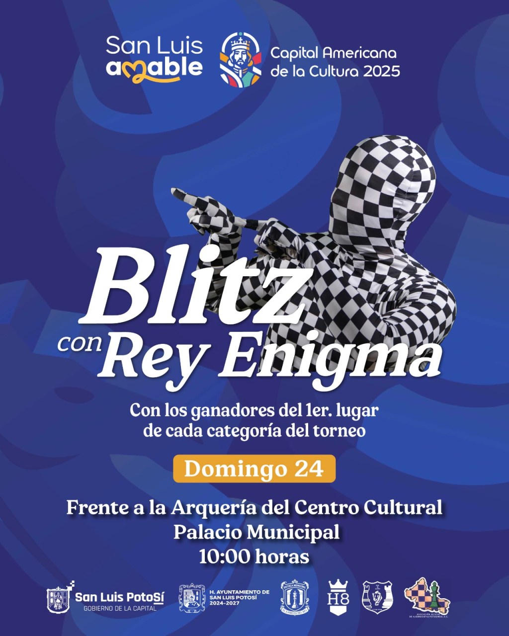 ¿Ya estás listo para conocer al gran Rey Enigma?, Gobierno de la Capital&nbsp;invita